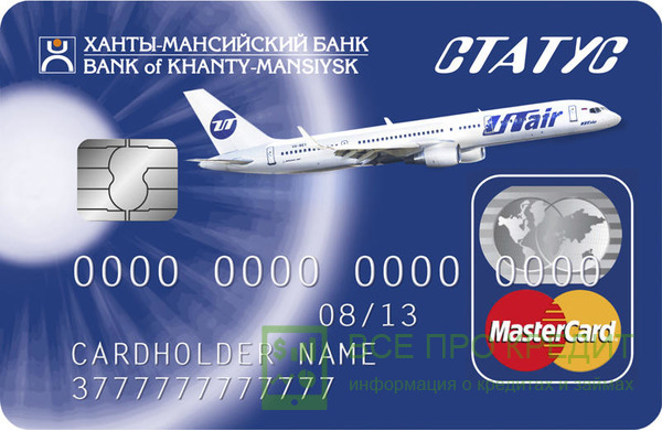 Карта «Статус»